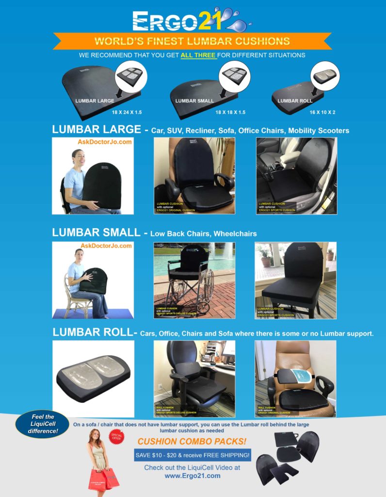How To Use A Lumbar Cushion (On A Chair) 