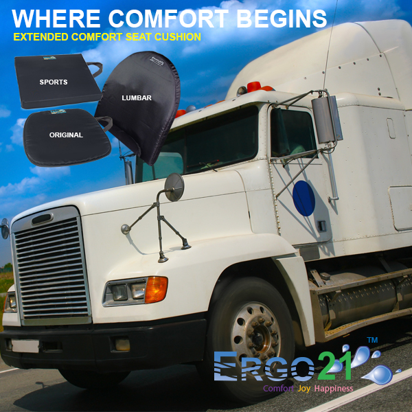 Why A Proper Seat Cushion Is Key For Truckers' Back Health