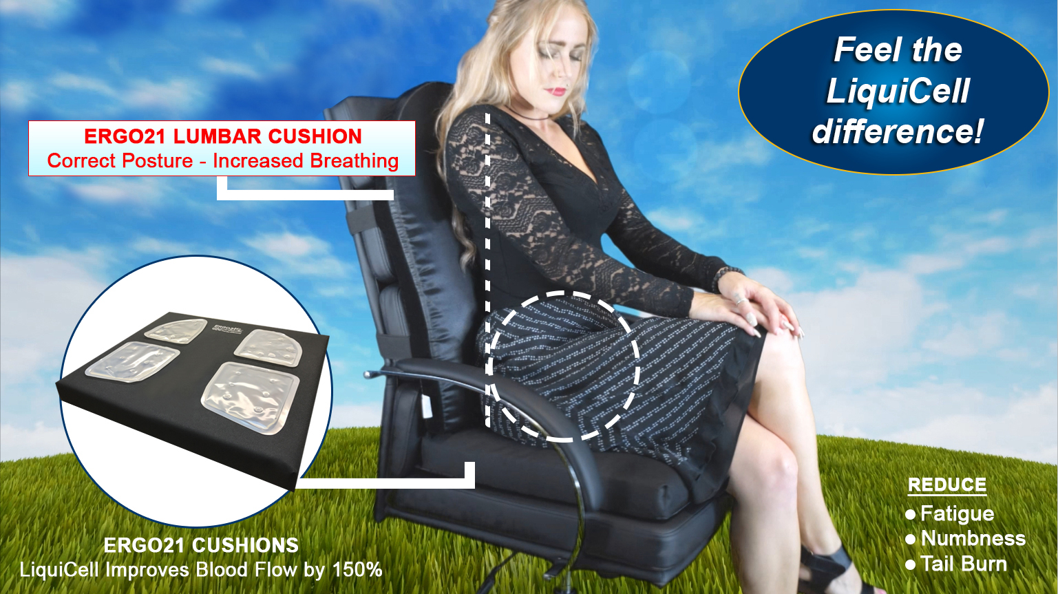 Excellent Seat Cushion for Obese | Ergo21 - Ergo21