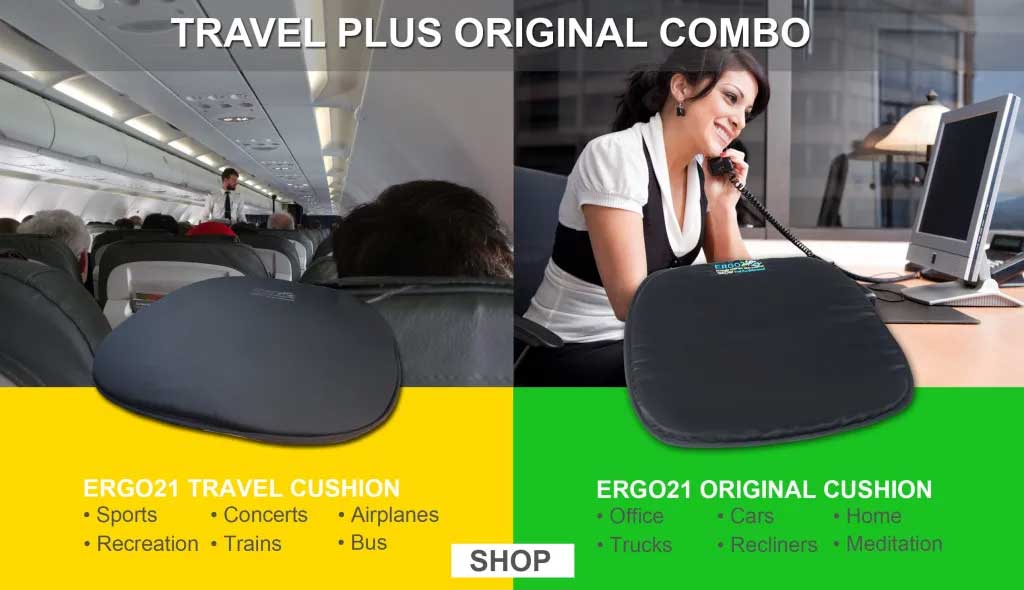 Travel Seat Cushion Airplane  Motorcycle Rest Foot Travel