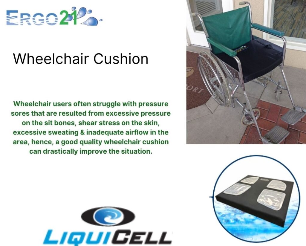 Best Wheelchair Cushion - Liquicell improves blood flow 